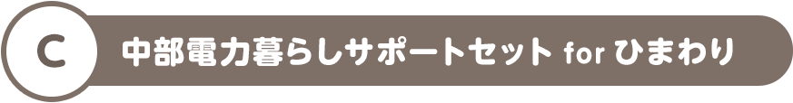 C 中部電力暮らしサポートセット for ひまわり