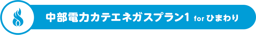 中部電力カテエネガスプラン1 for ひまわり
