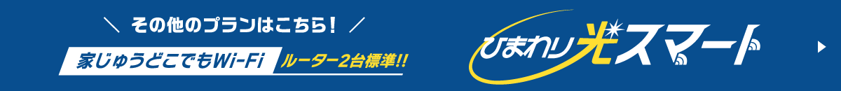 ひまわり光スマートの他のプランはこちら